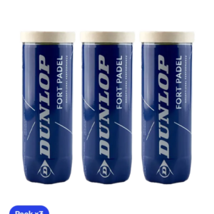 Dunlop Padel Balls Fort Padel (Pack x3)