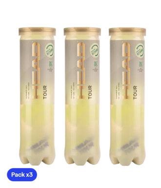 Palline da padel HEAD Tour (x4)(Pacchetto x3)