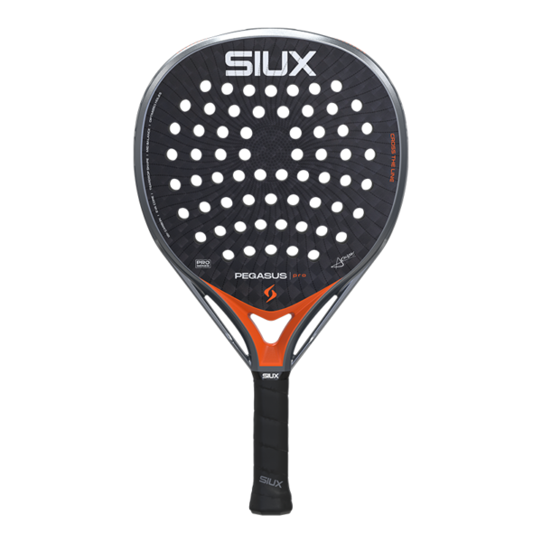 Siux Padel Racket Pegasus Pro 2026 Lava Orange Alex Chozas