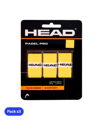 Overgrips Head Padel Pro Yellow (Pack x3)