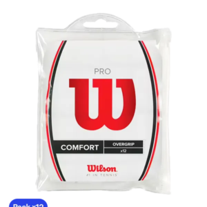 Overgrips Wilson Pro Comfort White (Pack x12)