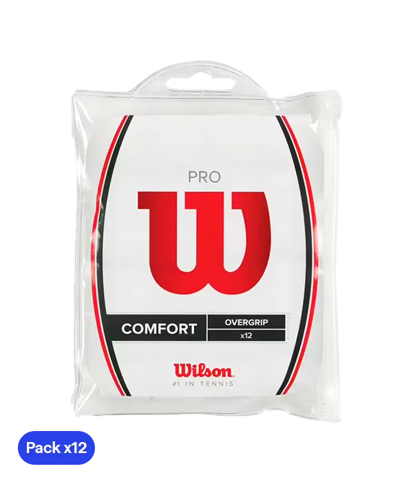 Griffband Wilson Pro Comfort Weiß (Packung x12)