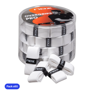 Secchio di Overgrips Nox Bianco Liscio 2026 (x60)