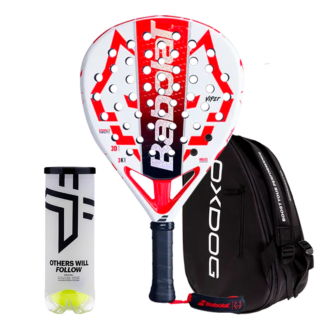 Babolat-Paket Technical Viper 2025 + Padel-Taschen Oxdog Ultra Tour Schwarz + Oxdog Padelbälle BOOST+