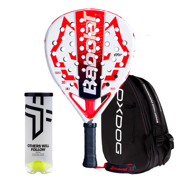 Pack Babolat Technical Viper 2025 + Paletero Oxdog Ultra Tour Negro + Pelotas Oxdog BOOST+