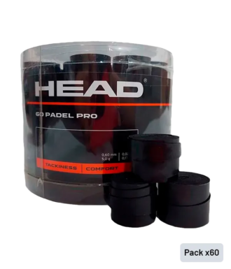 Overgrip Jar Head Padel Pro Black (x60)