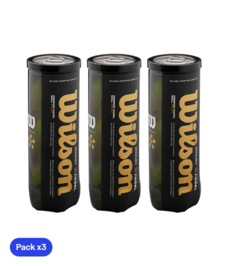 Wilson Padelbälle Padel Premier Speed (Packung x3)