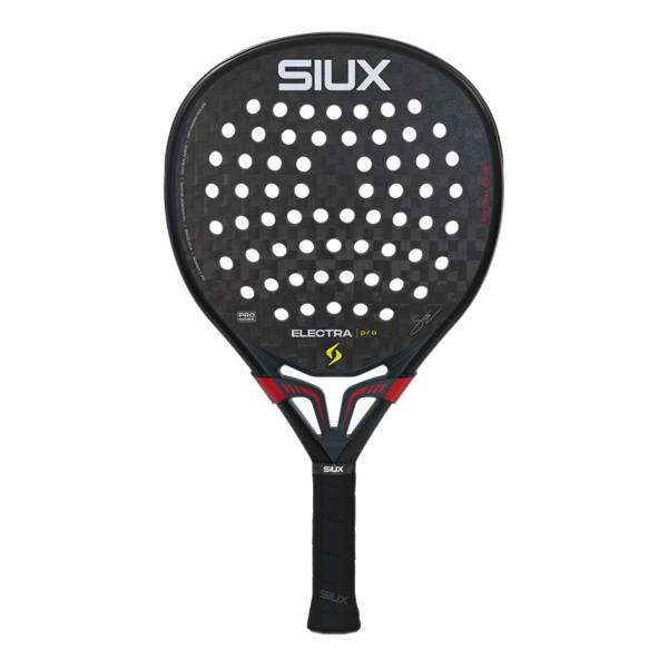 Siux Padel Racket Electra ST5 Pro Shadow Red 2026 Franco Stupaczuk