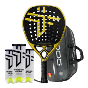 Oxdog Padel Racket Pack Ultimate Smash 2025 + Padel bag Oxdog FEP hyper PRO thermo Padel bag + 3 Ball Tubes Oxdog BOOST+