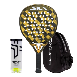 Siux Padel Racket Pack Electra Pro ST4 Franco Stupaczuk 2025 + Padel bag Oxdog Ultra Tour+ Oxdog Padel Balls BOOST+