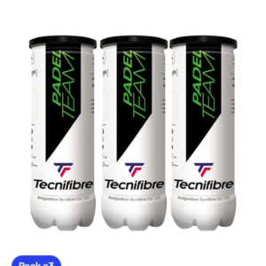 Tecnifibre Padel Balls Padel Team (Pack x3)