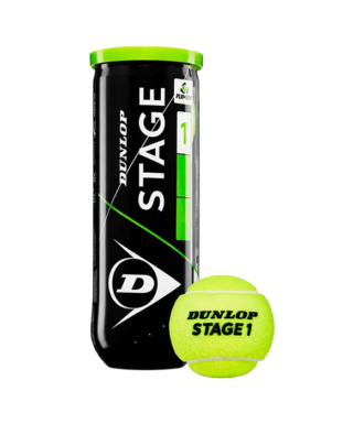 Tubo di palline da padel Dunlop Fase 1 Tennis verde