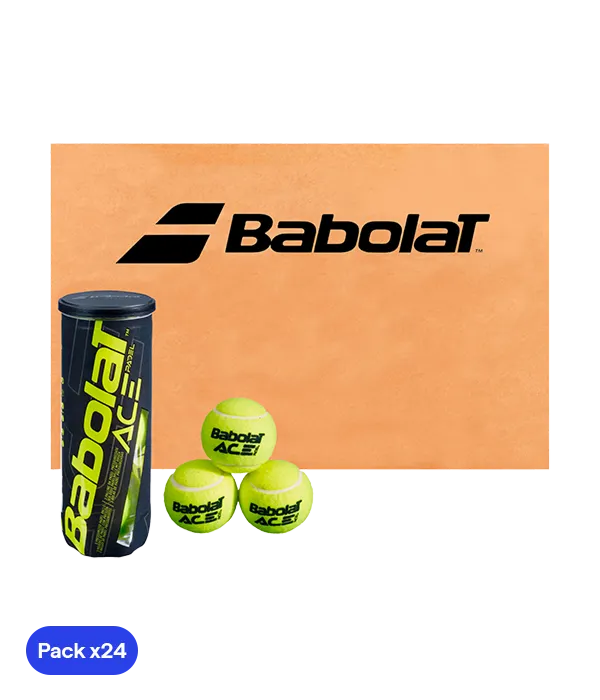 Schublade Babolat Padelbälle Ace (Packung x24)
