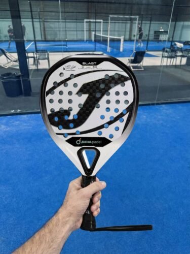 Joma Padel Racket ST-Blast Juanlu Esbri Silver/Black 2025 photo review